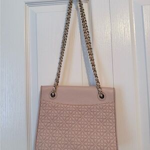 NEW Tory Burch Bryant Medium Bag, Pink , Light Oak, Crossbody,  Chain 39068